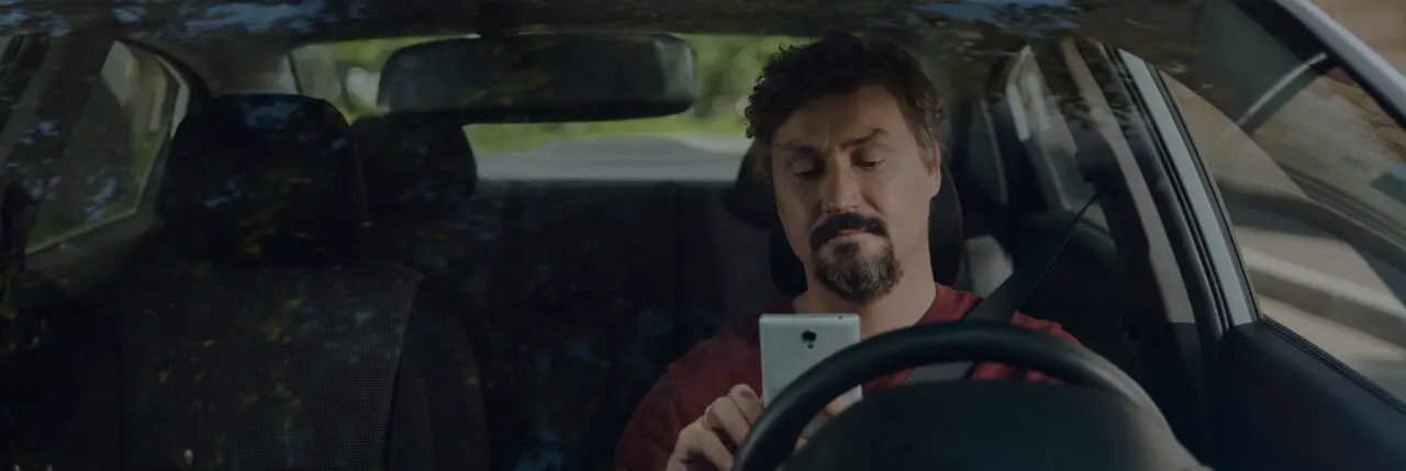 Қазақстандағы Яндекс Такси жүргізушісі